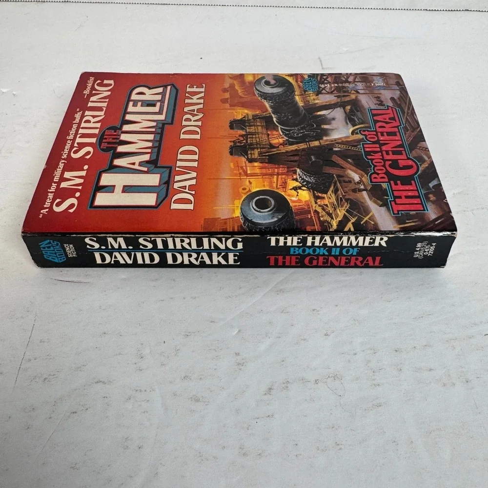 The Hammer S.M. Stirling David Drake 1992 First Printing Military Sci-Fi Baen‎